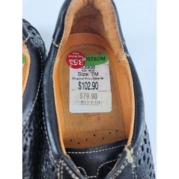 NEW Pikolinos Black Leather Slip-On Moccasin Shoes Women's Size 7 M Spain Made - Picture 4 of 13